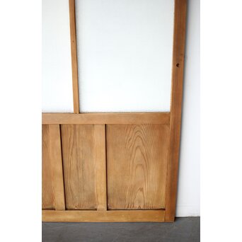 流水文 ダイア緑色ガラス戸　GD0228 