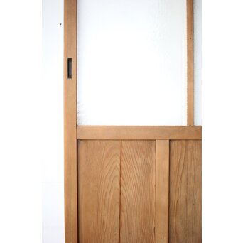 流水文 ダイア緑色ガラス戸　GD0228 