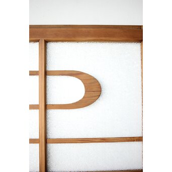 流水文 ダイア緑色ガラス戸　GD0228 