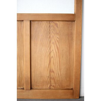 流水文 ダイア緑色ガラス戸　GD0228 