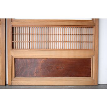 障子枠付 格子戸 3枚1組　L1133 