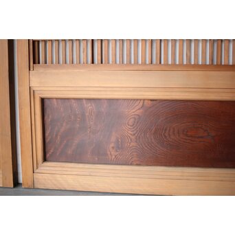 障子枠付 格子戸 3枚1組　L1133 