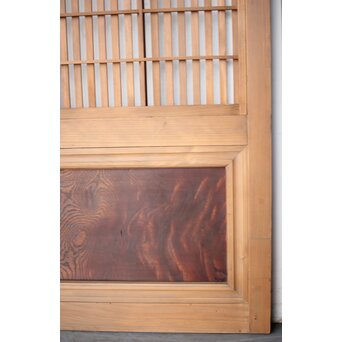 障子枠付 格子戸 3枚1組　L1133 