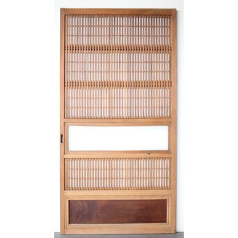 障子枠付 格子戸 3枚1組　L1133 C 表