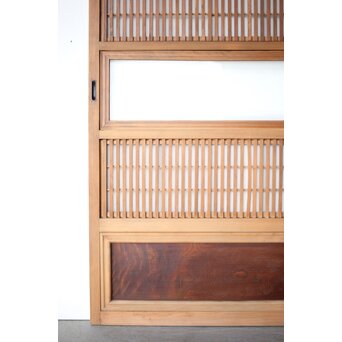 障子枠付 格子戸 3枚1組　L1133 