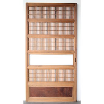 障子枠付 格子戸 3枚1組　L1133 C　ウラ