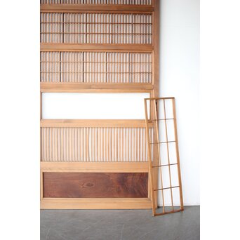 障子枠付 格子戸 3枚1組　L1133 