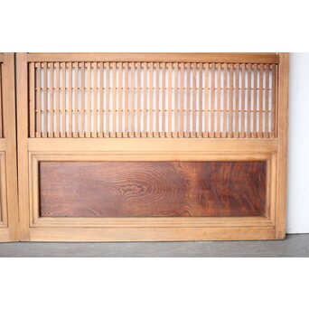 障子枠付 格子戸 3枚1組　L1133 