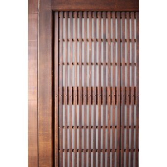 障子枠付 格子戸 2枚1組　L1134 