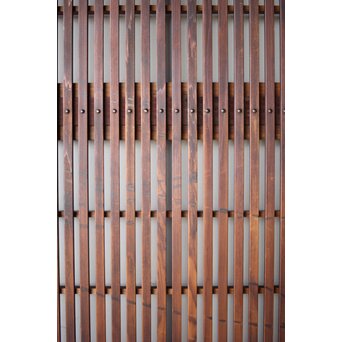 障子枠付 格子戸 2枚1組　L1134 