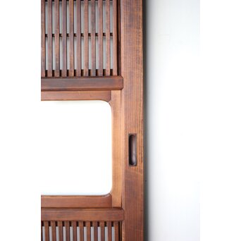 障子枠付 格子戸 2枚1組　L1134 