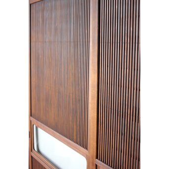 障子枠付 格子戸 2枚1組　L1134 