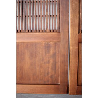 障子枠付 格子戸 2枚1組　L1134 