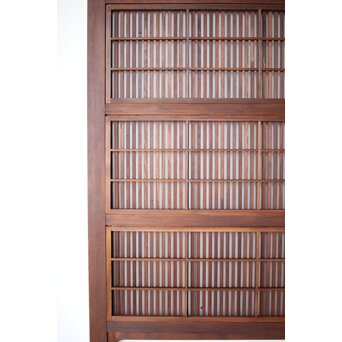 障子枠付 格子戸 2枚1組　L1134 