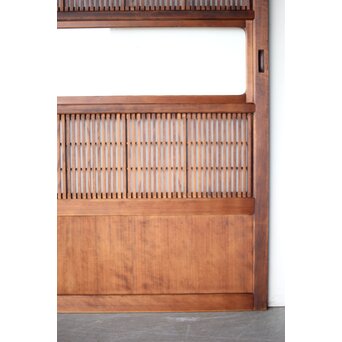 障子枠付 格子戸 2枚1組　L1134 