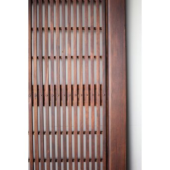 障子枠付 格子戸 2枚1組　L1134 