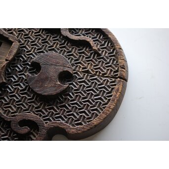 寺院木彫装飾 板額　X464 