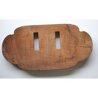 寺院木彫装飾 板額　X464 