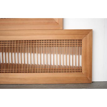 中型 変則筬欄間 2枚1組　R0412 