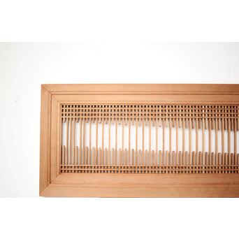 中型 変則筬欄間 2枚1組　R0412 