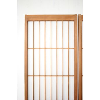 雲竜ガラス 組子書院 2枚1組　R0414 