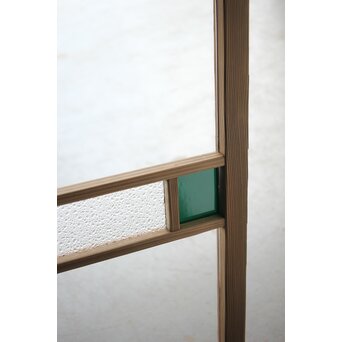 色ガラス欄間 2枚1組　R0415 