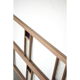 色ガラス欄間 2枚1組　R0415 