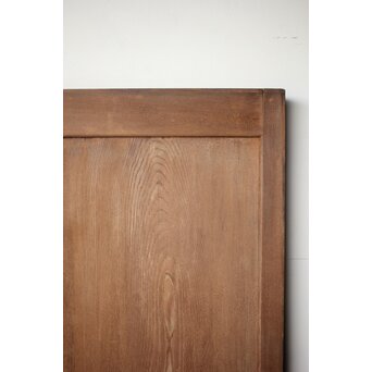 中型欅一枚板門扉一対　W0157 