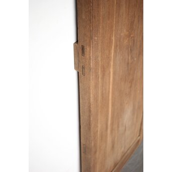 中型欅一枚板門扉一対　W0157 