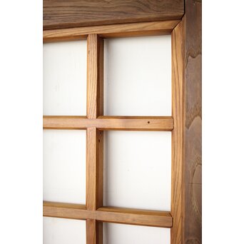 栗の升格子蔵戸　W0158 