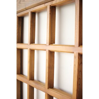 栗の升格子蔵戸　W0158 