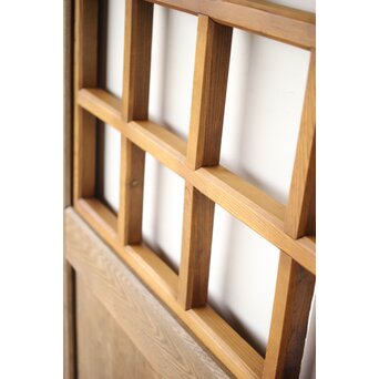 栗の升格子蔵戸　W0158 