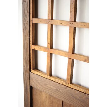 栗の升格子蔵戸　W0158 