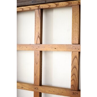 栗の升格子蔵戸　W0158 