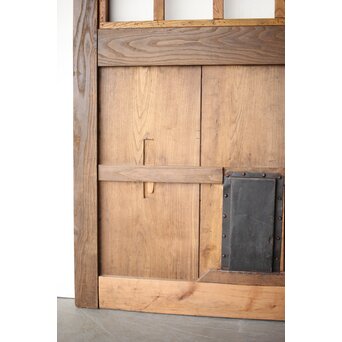 栗の升格子蔵戸　W0158 