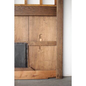 栗の升格子蔵戸　W0158 