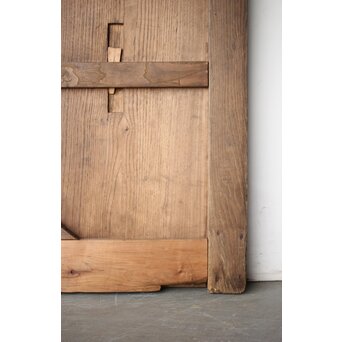 栗の升格子蔵戸　W0158 