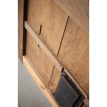 栗の升格子蔵戸　W0158 