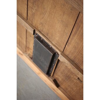 栗の升格子蔵戸　W0158 