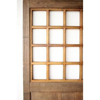 栗の升格子蔵戸　W0158 