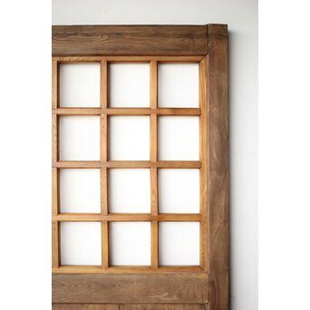 栗の升格子蔵戸　W0158 