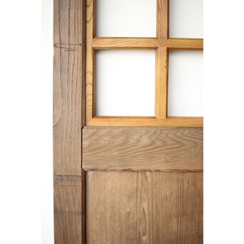 栗の升格子蔵戸　W0158 