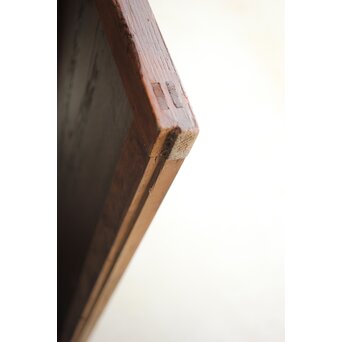 障子枠付 クリアガラス格子戸 4枚1組　L1138Y 