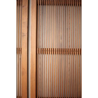白木極細格子戸 2枚1組　L1139 