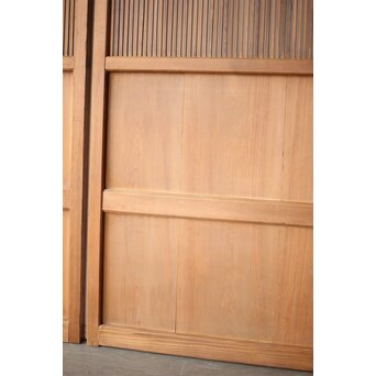 白木極細格子戸 2枚1組　L1139 