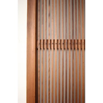 白木極細格子戸 2枚1組　L1139 