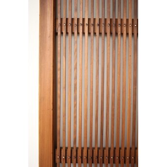 白木極細格子戸 2枚1組　L1139 