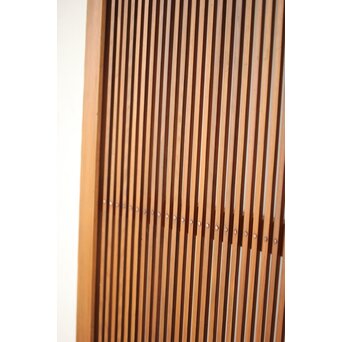 白木極細格子戸 2枚1組　L1139 