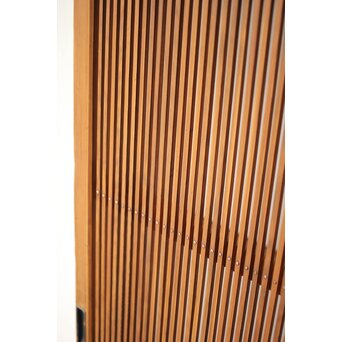 白木極細格子戸 2枚1組　L1139 