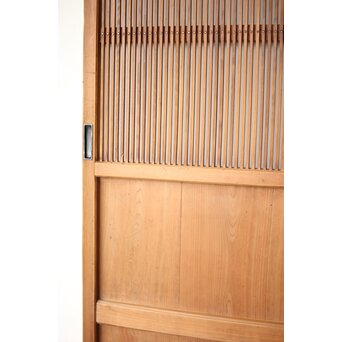 白木極細格子戸 2枚1組　L1139 